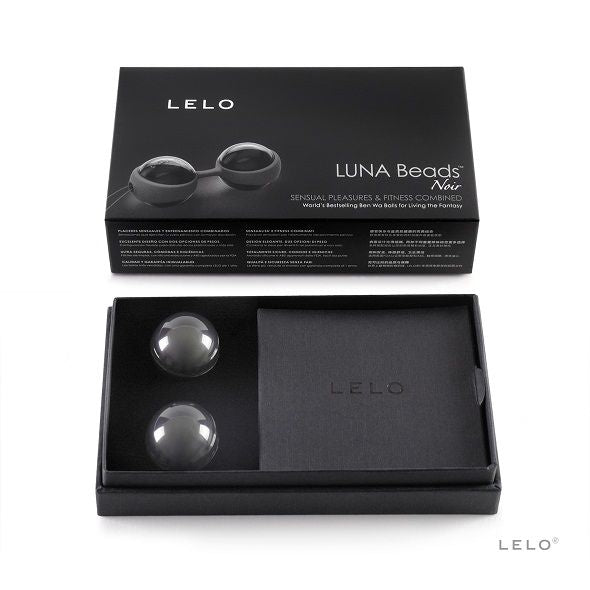 LELO™ - LUNA BEADS - Balles vibrante - renforce le plancher pelvien - noir