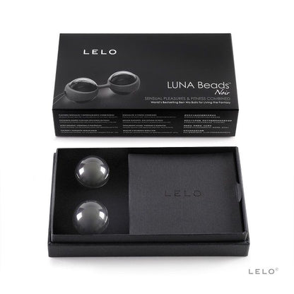 LELO™ - LUNA BEADS - Balles vibrante - renforce le plancher pelvien - noir
