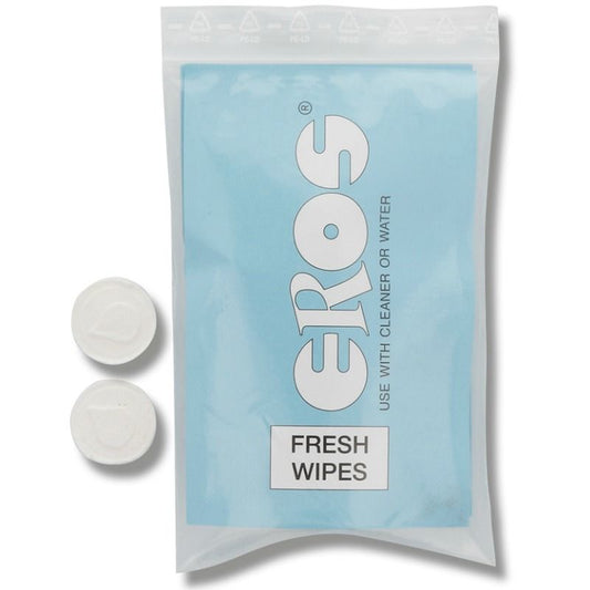 EROS™ - Lingettes pour nettoyage intime - 12 unités